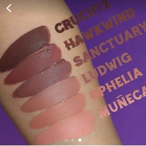 Kat Von D matte lipstick & Clinique Mascara